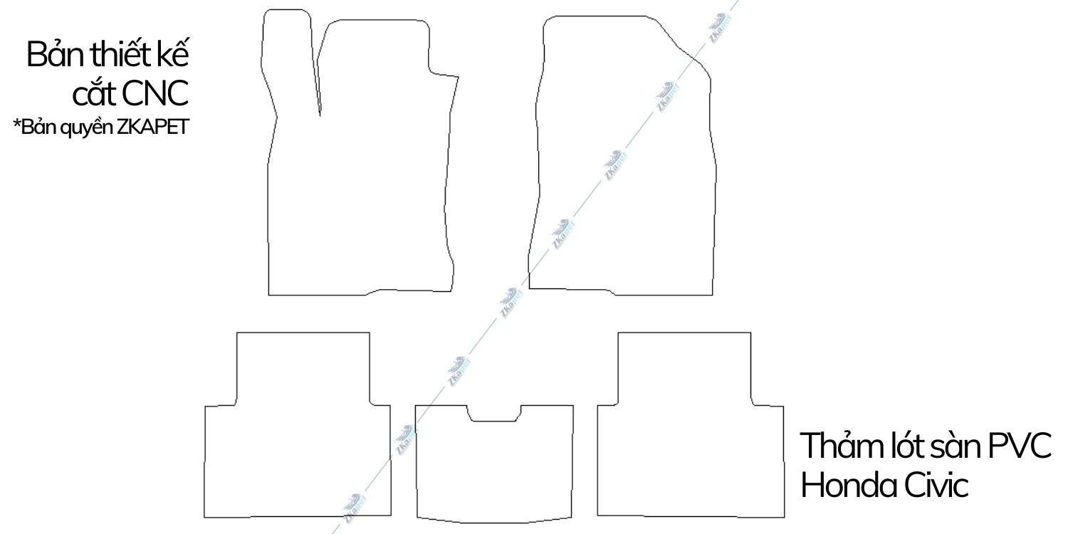 ban-thiet-ke-cat-cnc-tham-nhua-pvc-honda-civic