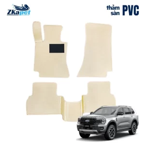 Thảm lót sàn nhựa PVC Ford Everest ZKAPET
