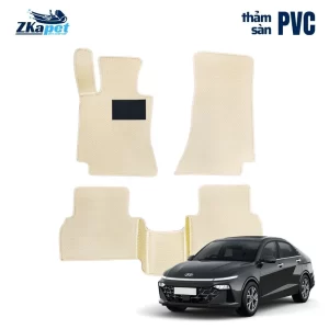 Thảm lót sàn nhựa PVC Hyundai Accent ZKAPET